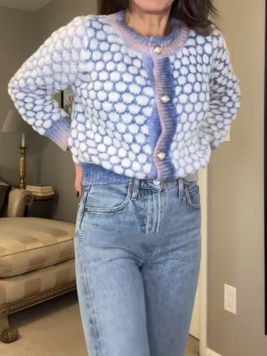 CD | Cardigan de iarnă casual și fără efort