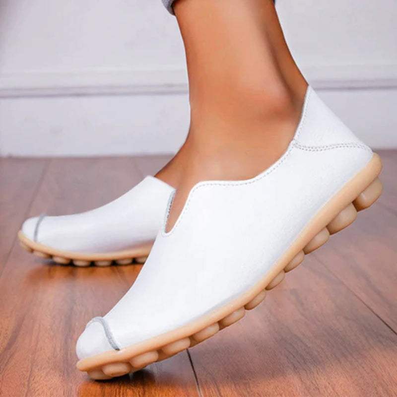CD | Femeii mocasini din piele stil casual barca pantofi