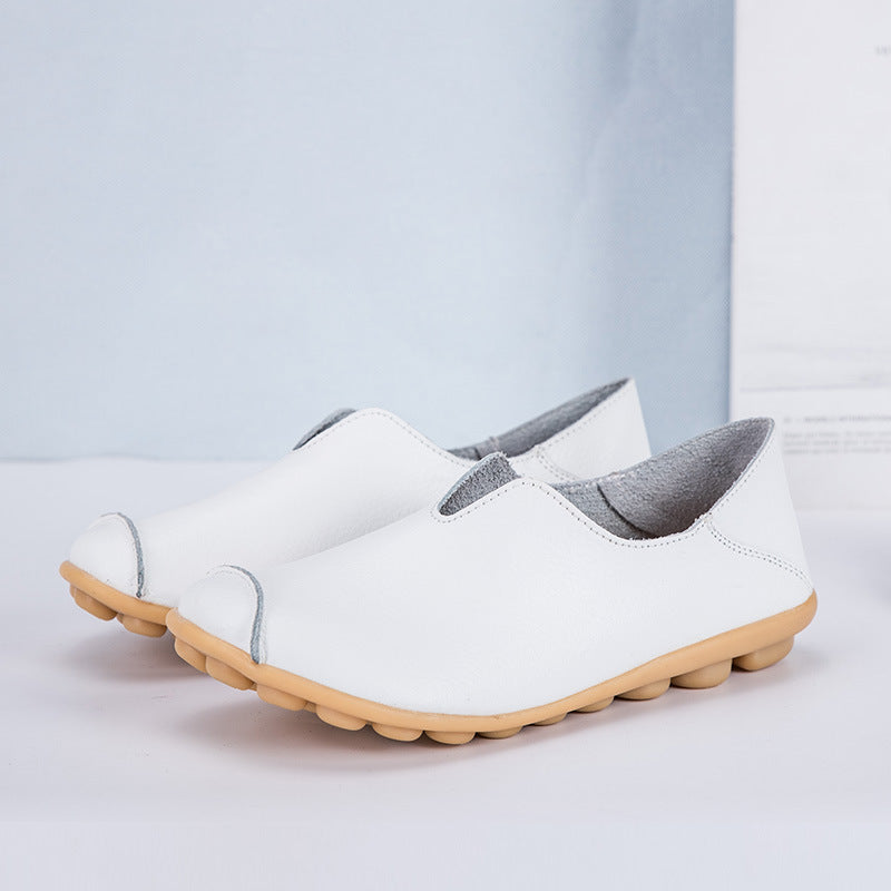 CD | Femeii mocasini din piele stil casual barca pantofi