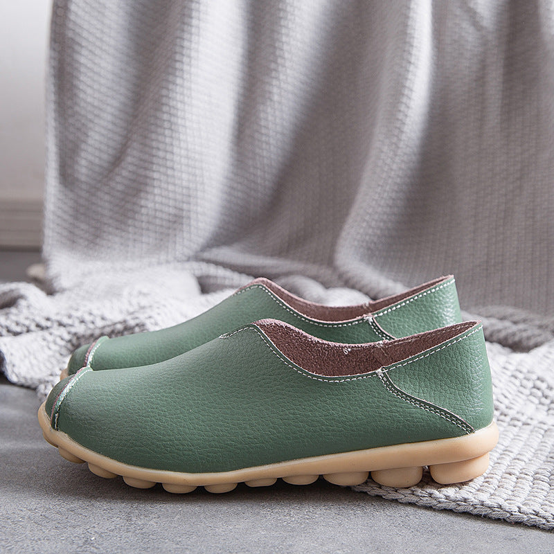 CD | Femeii mocasini din piele stil casual barca pantofi