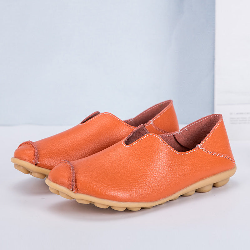 CD | Femeii mocasini din piele stil casual barca pantofi