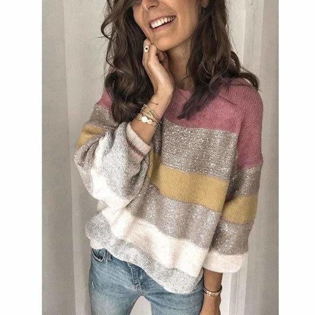 CD | Pulover de iarnă la modă și minimalist