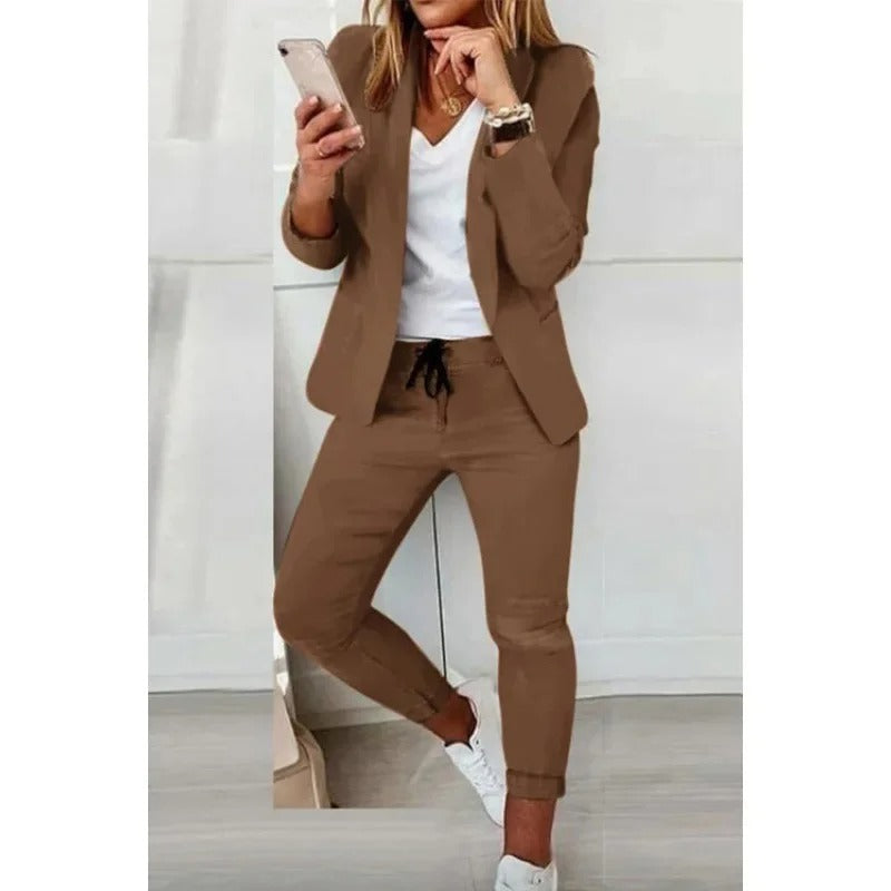 CD | Set costum blazer din două piese