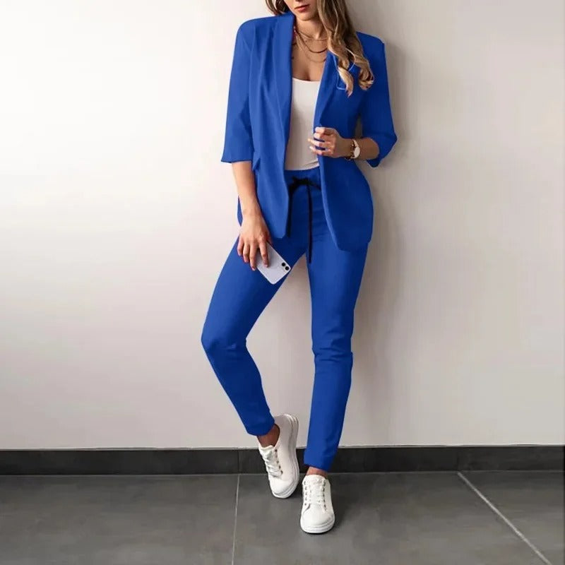 CD | Set costum blazer din două piese