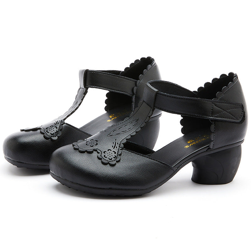 CD | Pantofi casual de epocă în stil atemporal cu tocuri