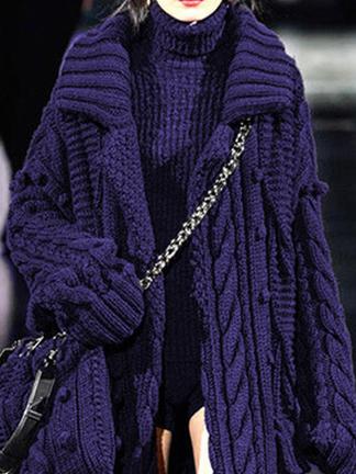 CD | Cardigan de iarnă casual și fără efort