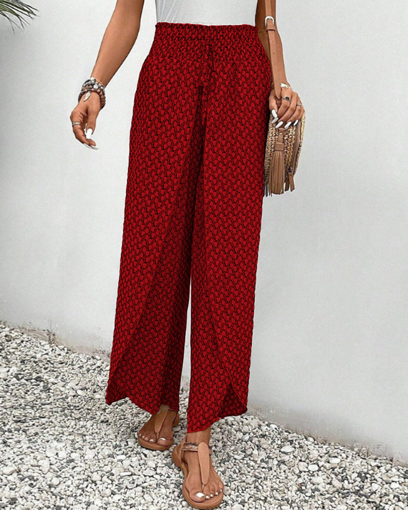 CD | Pantaloni cu model geometric