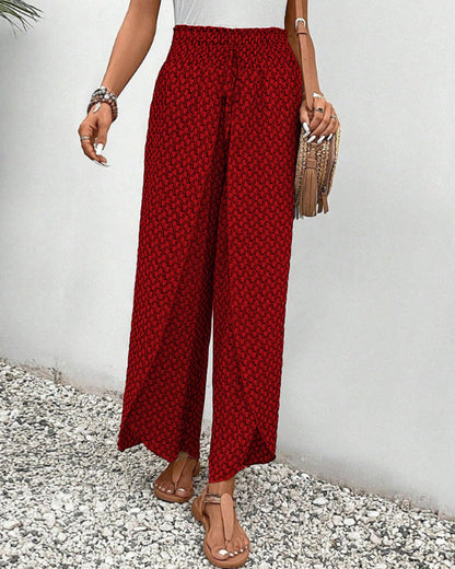 CD | Pantaloni cu model geometric