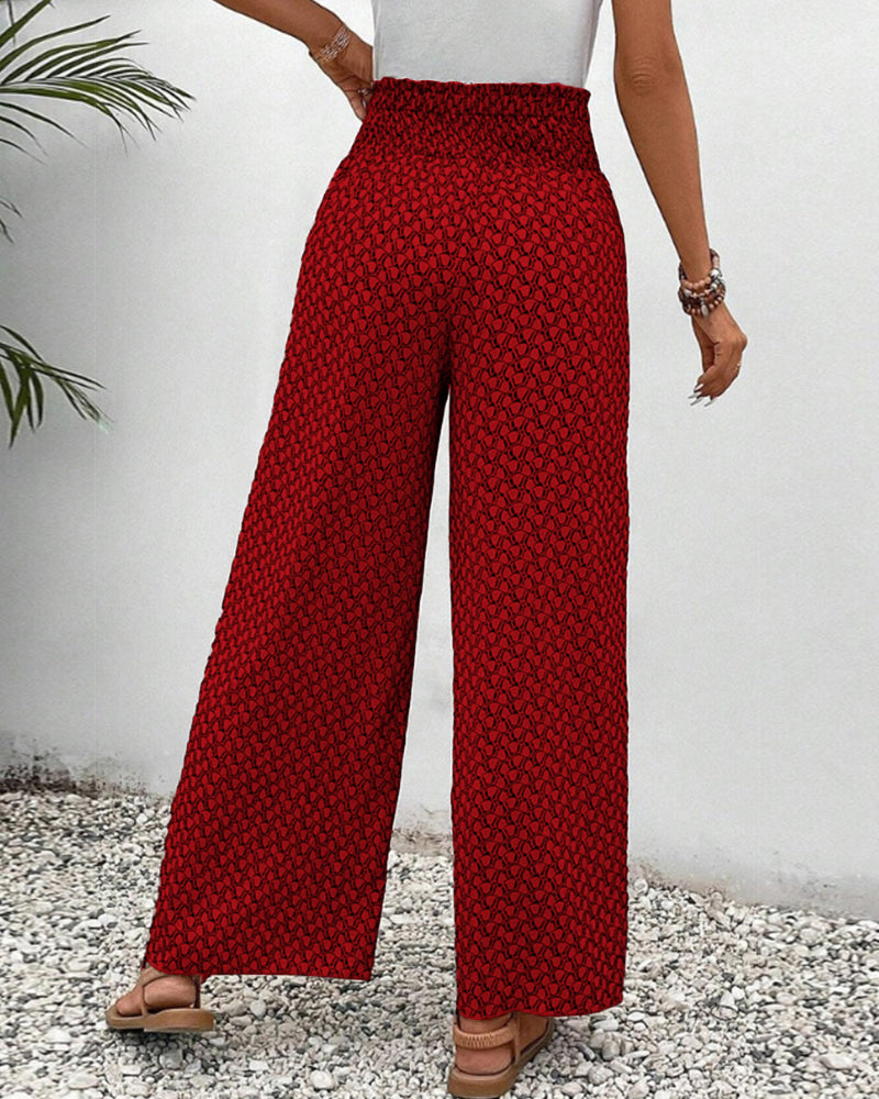 CD | Pantaloni cu model geometric