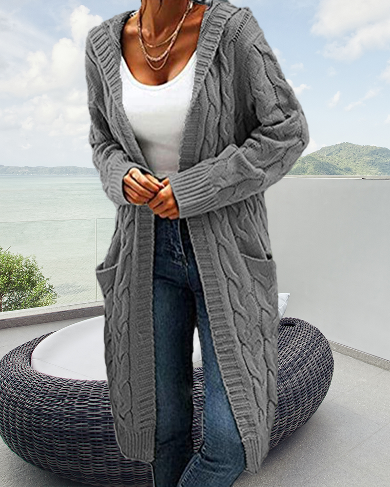 CD | Cardigan de iarnă simplu și elegant
