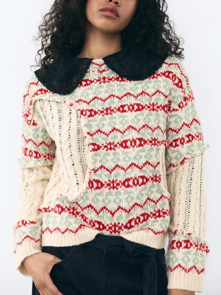 Gracefully Designed Sweater