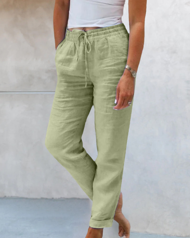 CD | Pantaloni drepți eleganți pentru femei