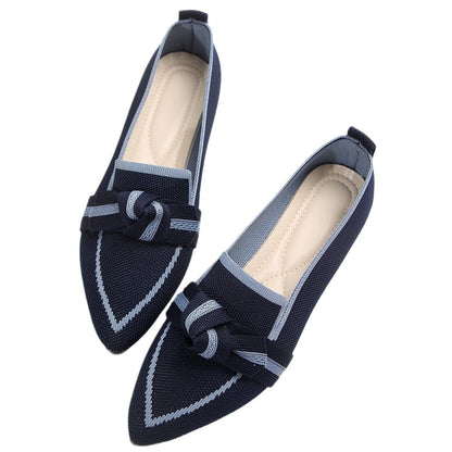CD | Moda a subliniat pantofi deget de la picior arc plat