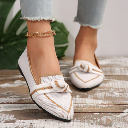 CD | Moda a subliniat pantofi deget de la picior arc plat