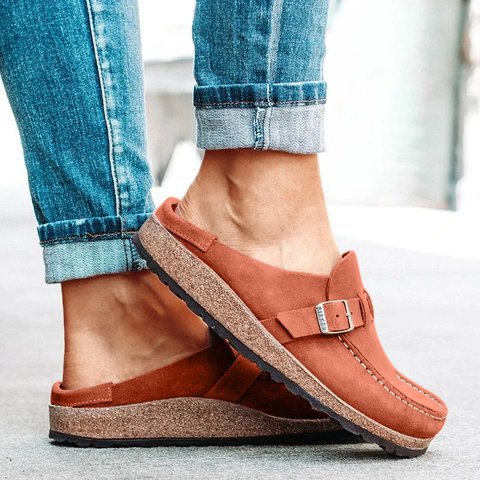 CD | Sandale retro slip-on