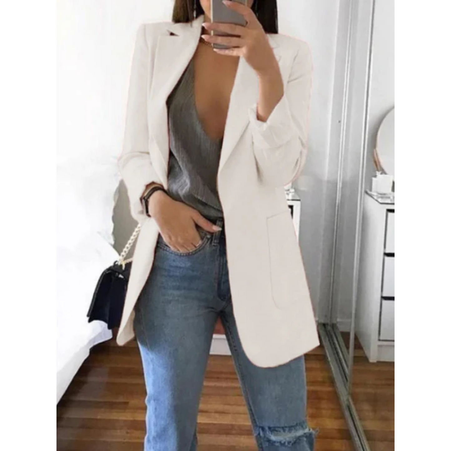 CD | Blazer elegant cu croială subțire
