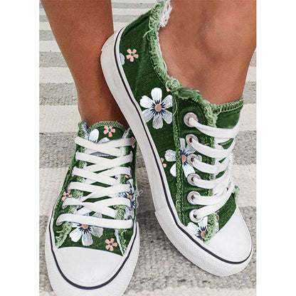 CD | Adidași cu imprimeu floral