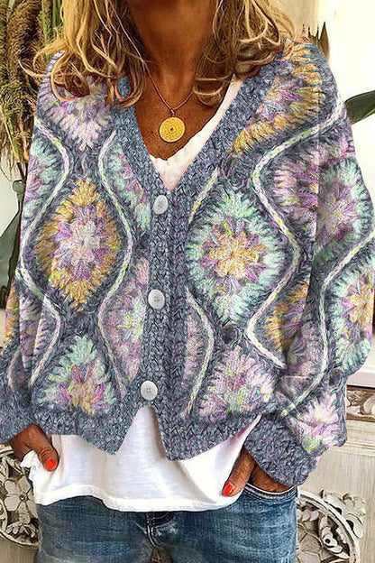 CD | Cardigan boho vintage