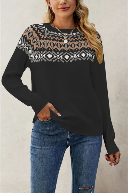 Gracefully Designed Sweater
