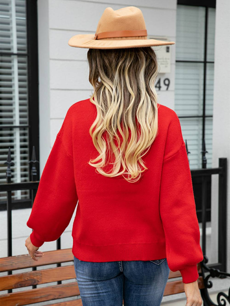 Gracefully Designed Sweater