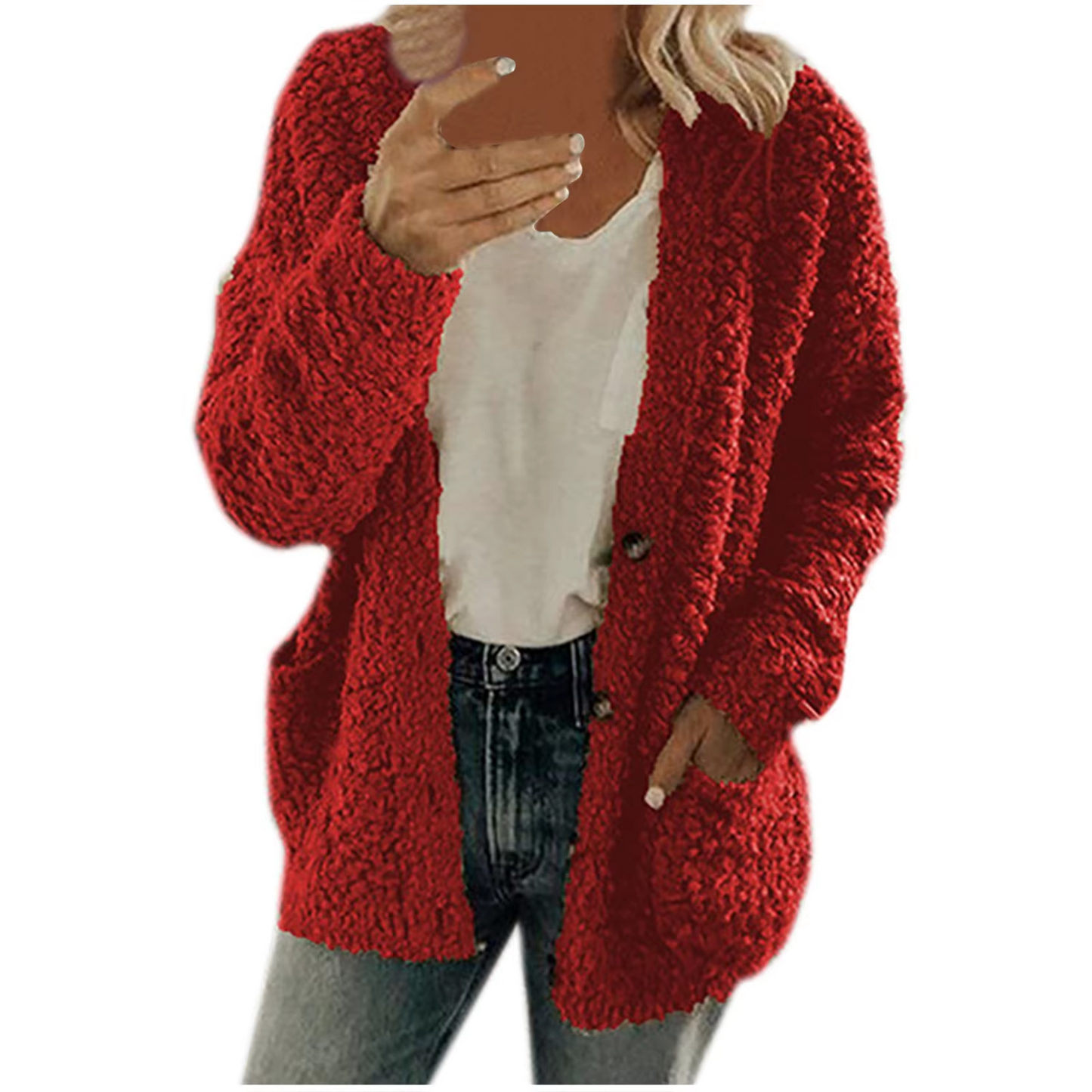 CD | Cardigan de iarnă croit și elegant