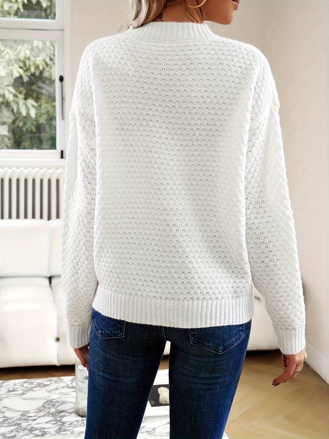 CD | Pulover de iarnă la modă și minimalist