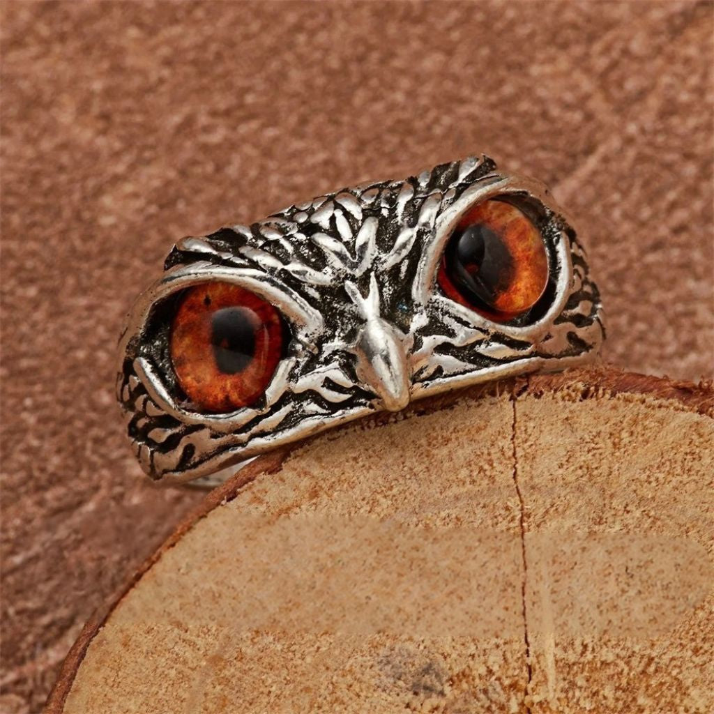 Vintage Owl Ring