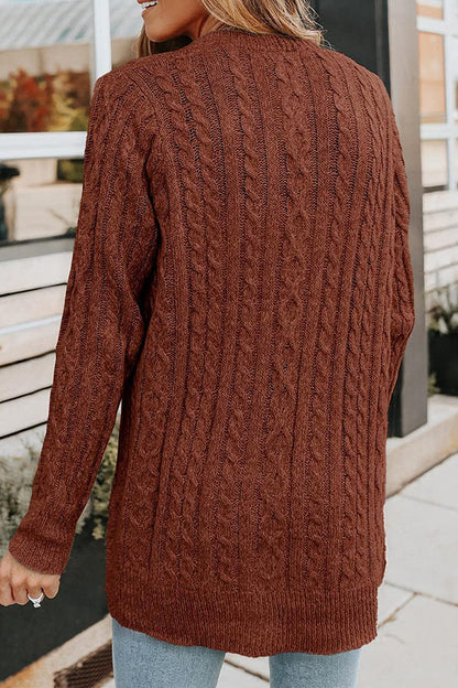 CD | Cardigan de iarnă relaxat și elegant