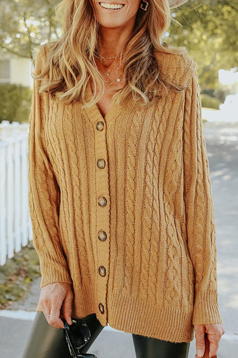 CD | Cardigan de iarnă relaxat și elegant