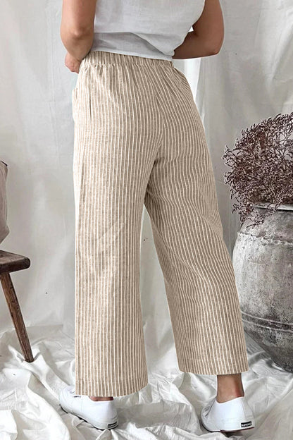 CD | Casual solid sac vrac pantaloni drepți (5 culori)