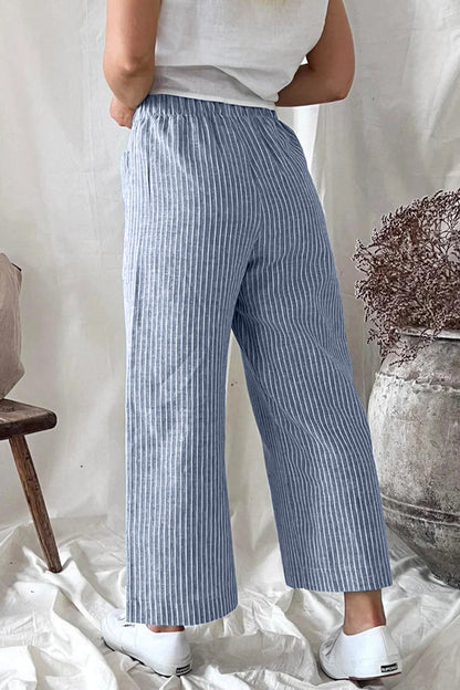 CD | Casual solid sac vrac pantaloni drepți (5 culori)