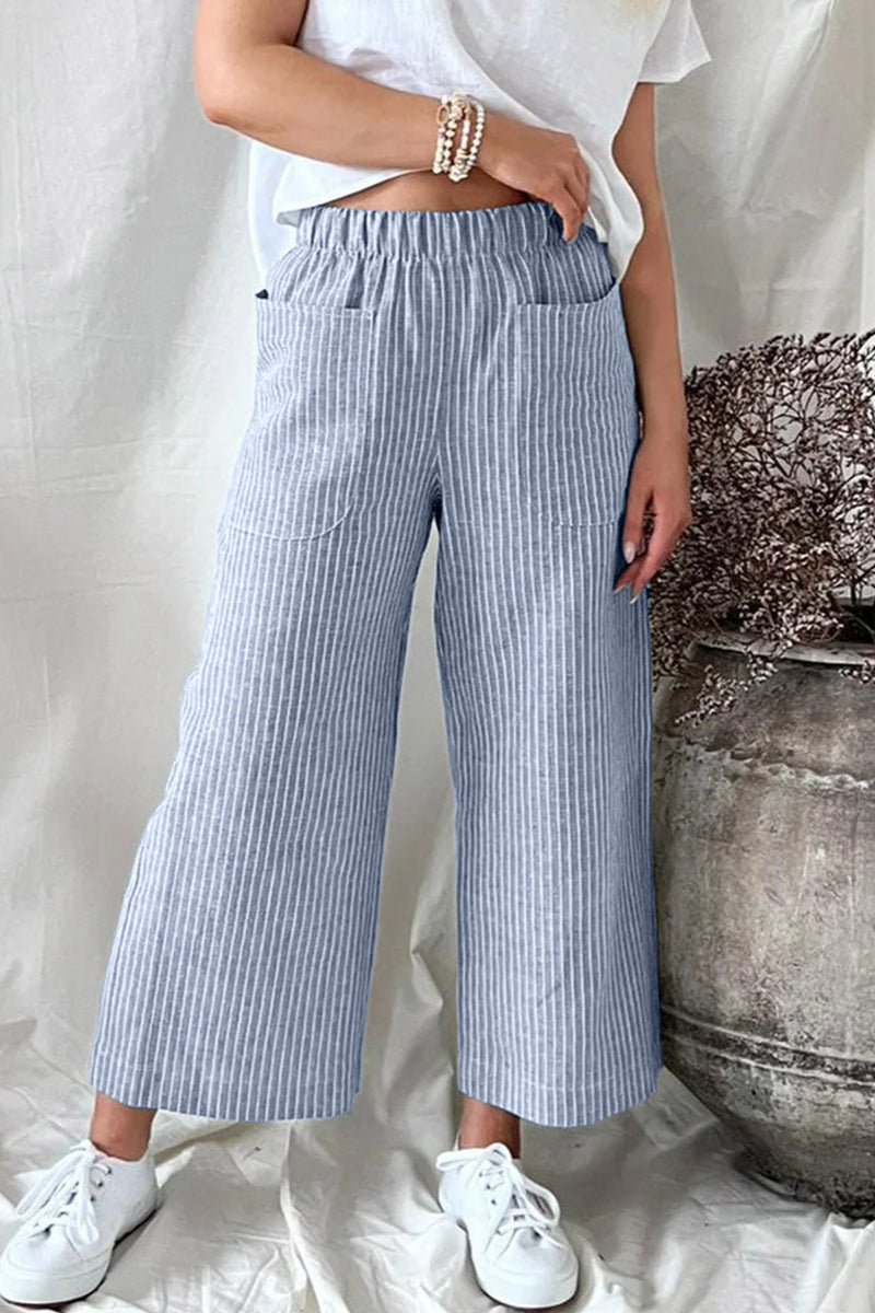 CD | Casual solid sac vrac pantaloni drepți (5 culori)