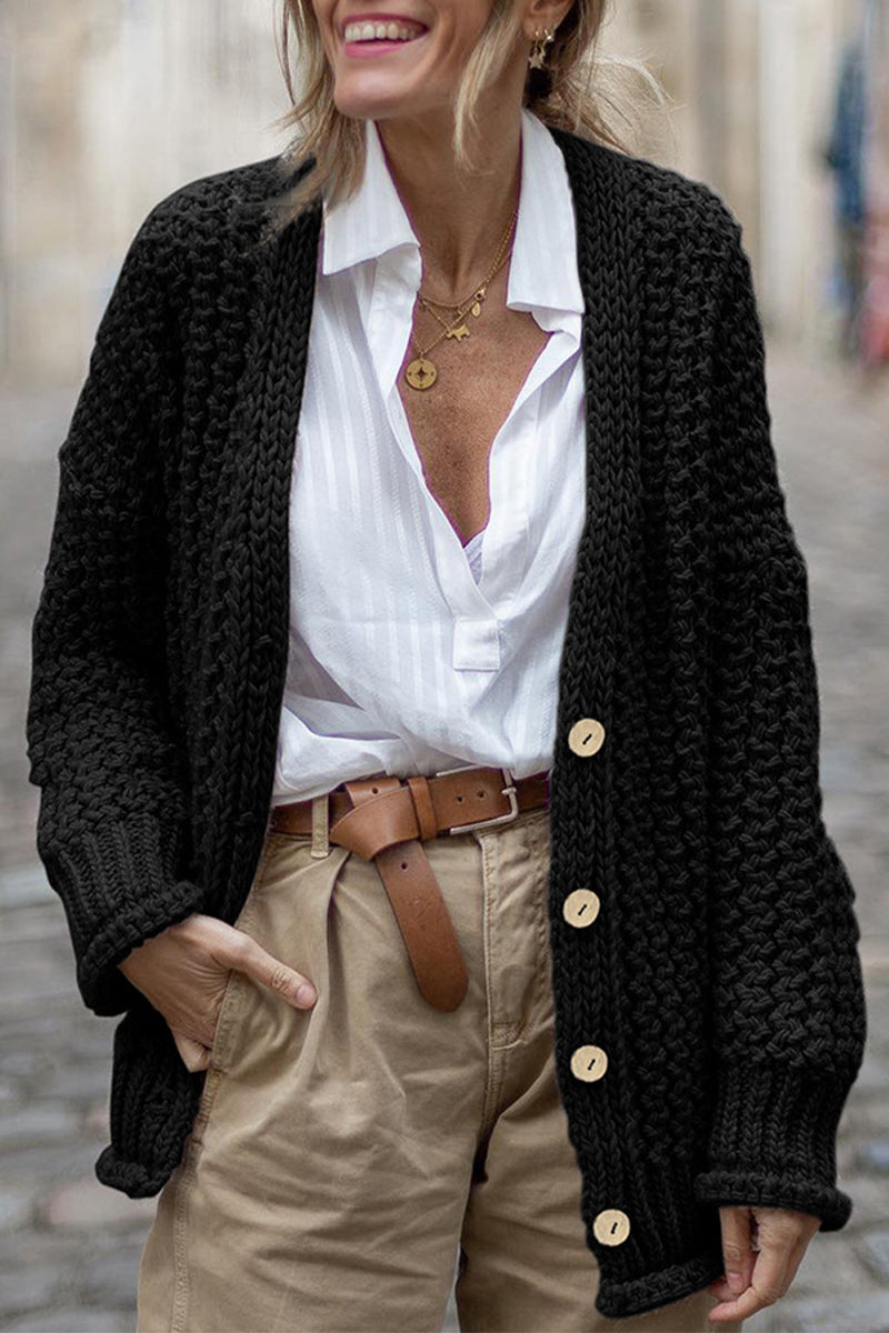 CD | Cardigan de iarnă croit și elegant