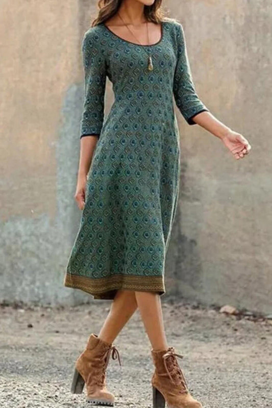 CD | Rochie Boho Chic Midi