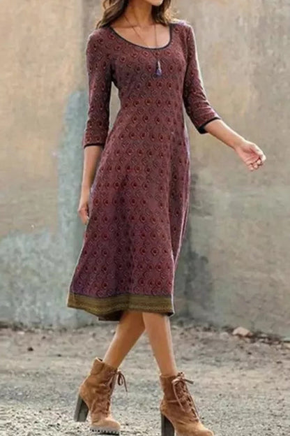 CD | Rochie Boho Chic Midi