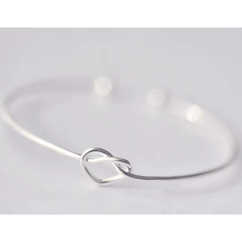 Silver Heart Bracelet