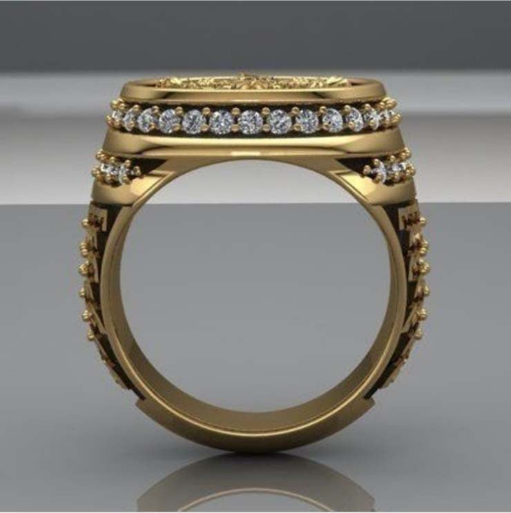 Stunning Gold Ring For Daily Wear