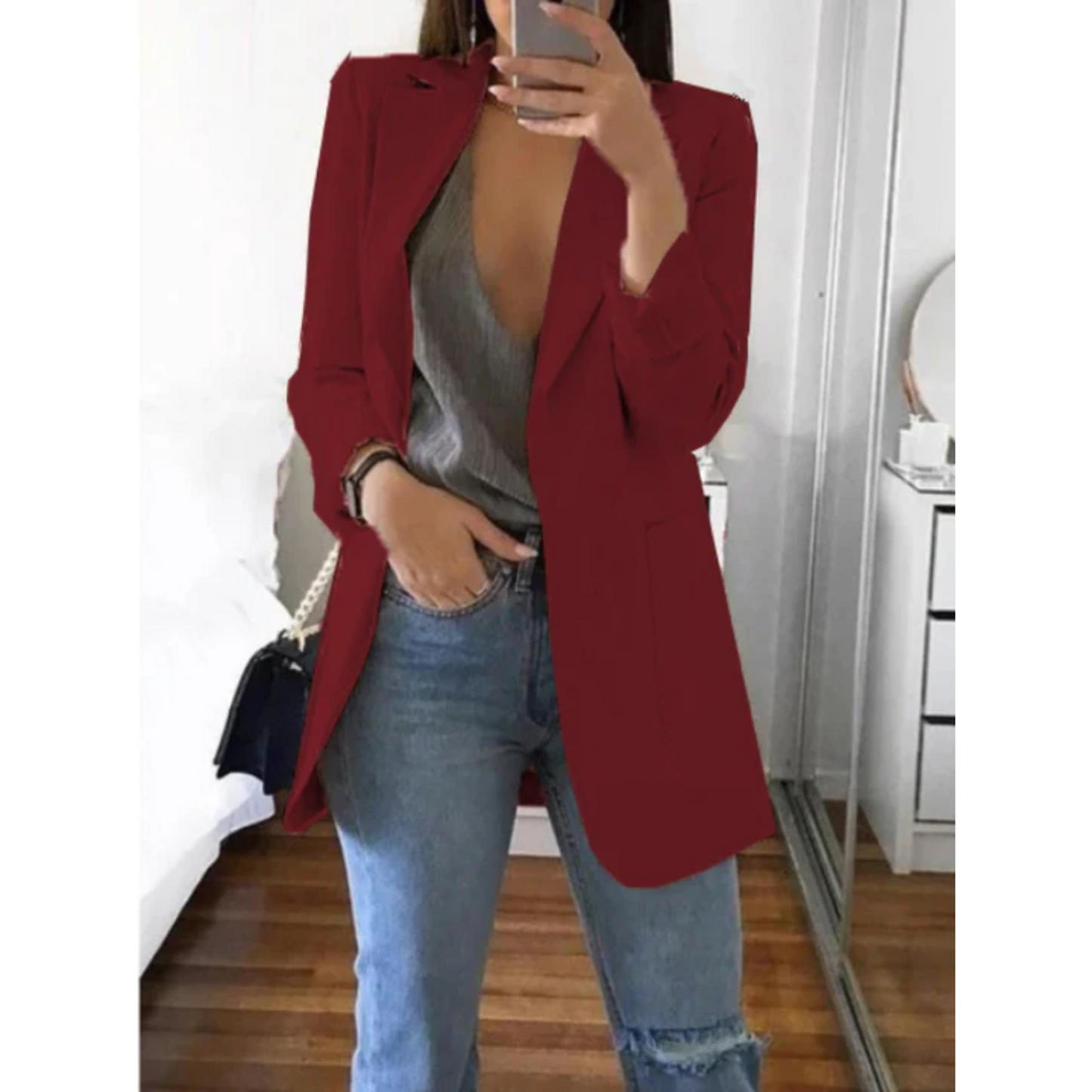 CD | Blazer elegant cu croială subțire