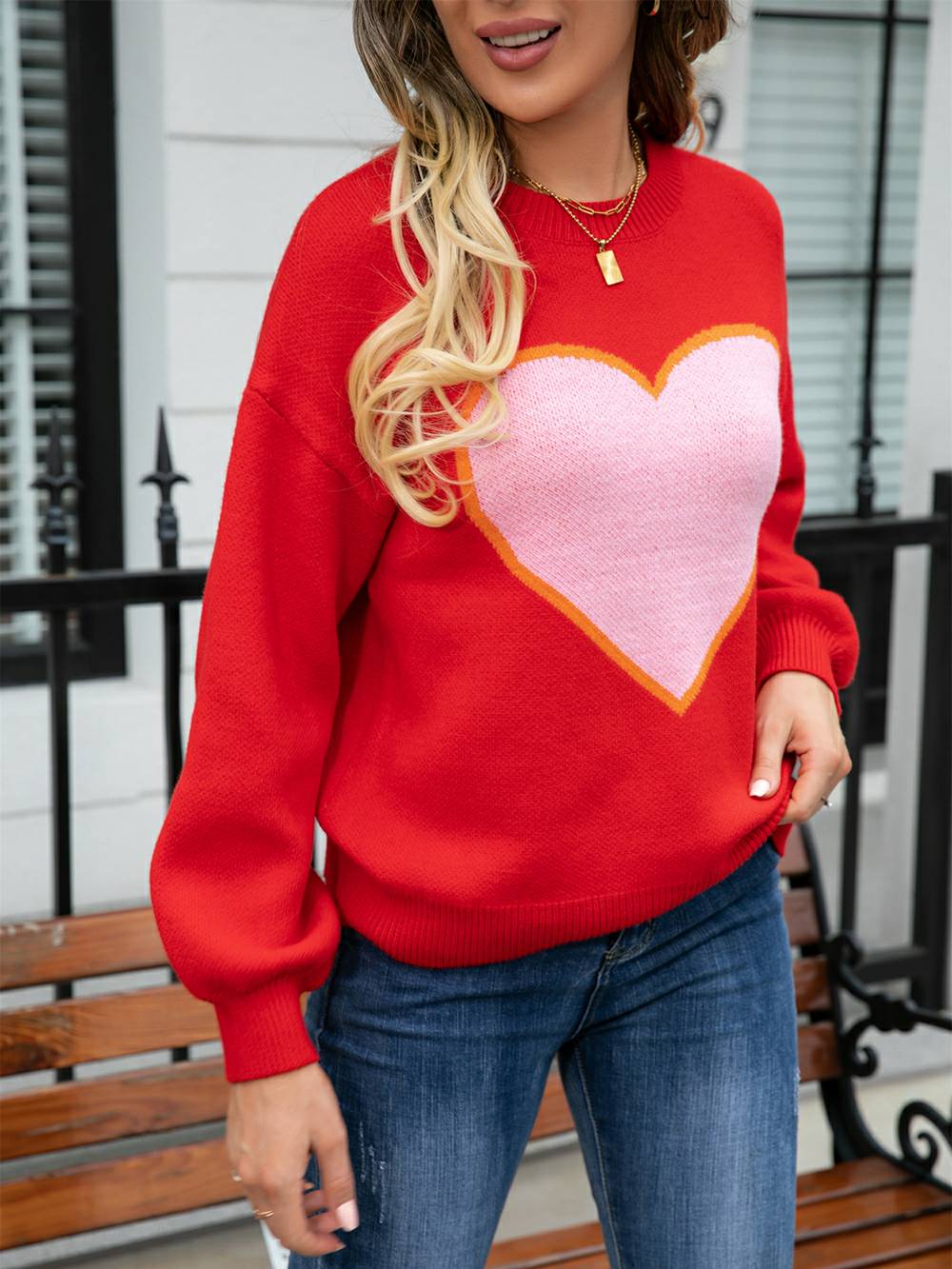 Gracefully Designed Sweater