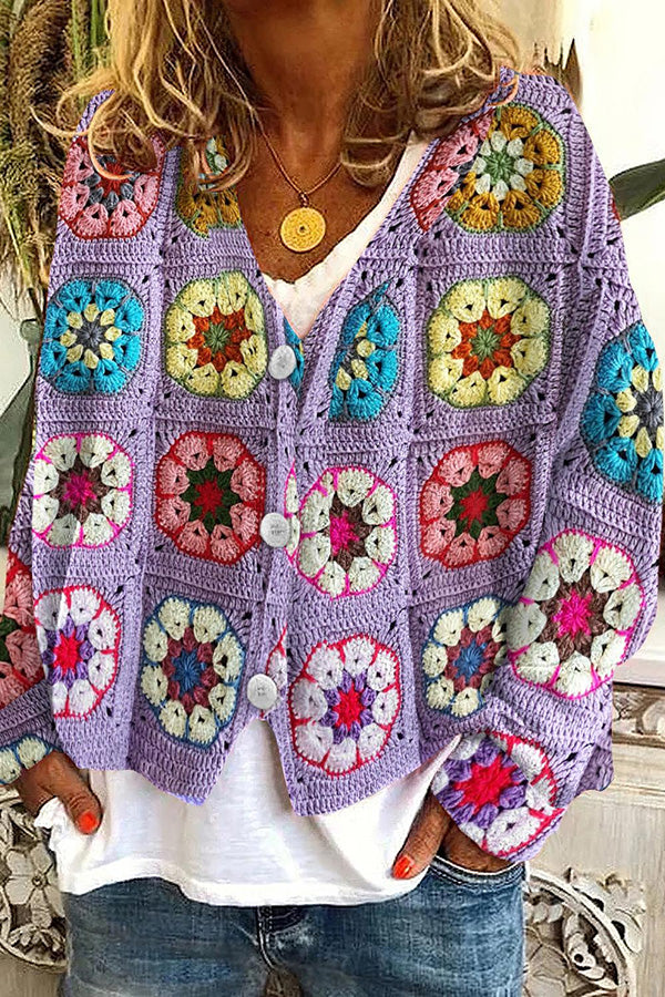 CD | Cardigan boho vintage