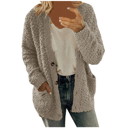 CD | Cardigan de iarnă croit și elegant