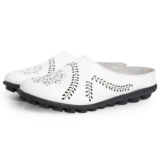 CD | Femei din piele naturală Flats Loafers
