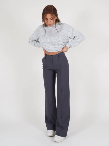 CD | Pantaloni plisați casual pentru femei