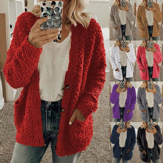 CD | Cardigan de iarnă croit și elegant