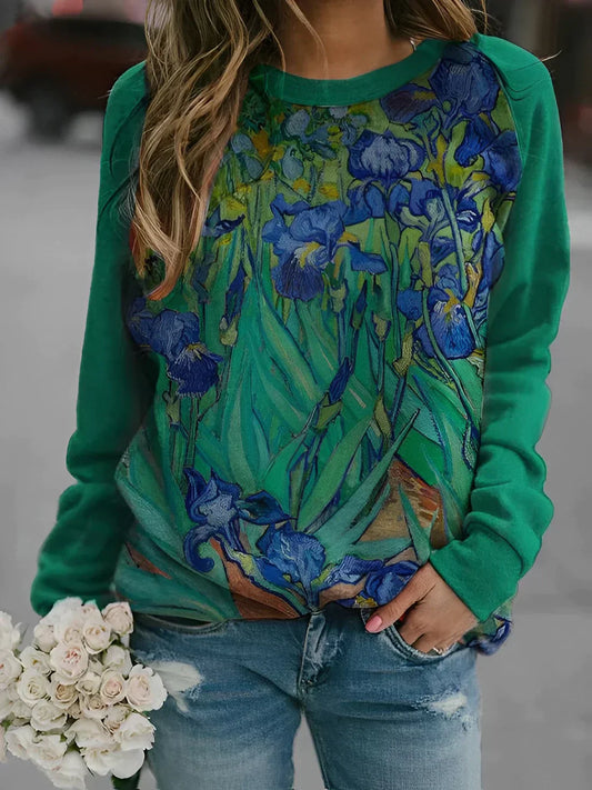 CD | Pulover casual Lilies