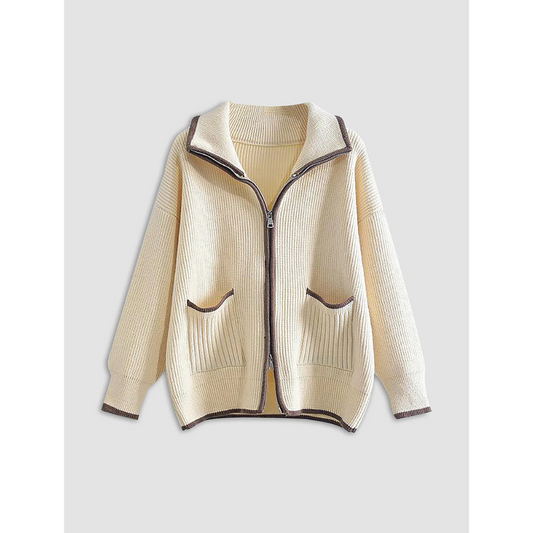 CD | Cardigan de iarnă simplu și elegant