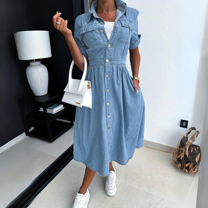 CD | Rochie midi elegantă de vară de epocă