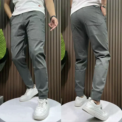 CD | Pantaloni cargo stretch