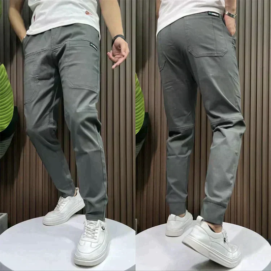 CD | Pantaloni cargo stretch