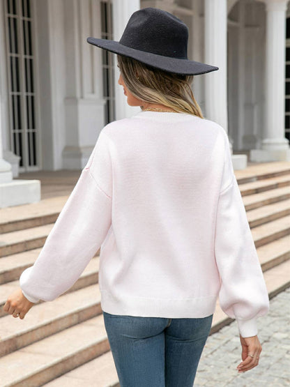 Gracefully Designed Sweater